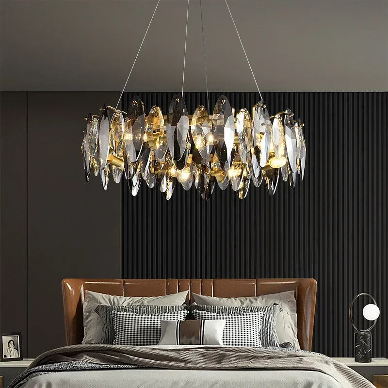 Modern Luxury Crystal Ceiling Chandelier