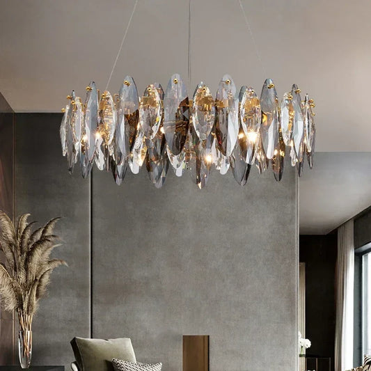 Modern Luxury Crystal Ceiling Chandelier
